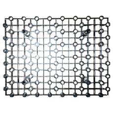 藍箱水族 水族格子板 自由組裝隔板 蛋白墊高架, 1套裝