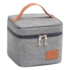 WEYOUNG 牛津布便當袋, 單人方形 灰色, 1個