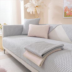 禾慕生活 柔軟親膚涼感沙發墊 透氣 多功能, 芝麻, 210 x 90cm