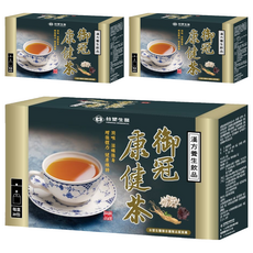 台塑生醫 醫之方 御冠康健茶 20包/盒 - 滋補養生、增強體力、健康維持, 3.5g, 3盒