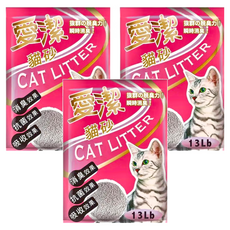 愛潔 貓砂 大球砂 粉袋, 6kg, 3包