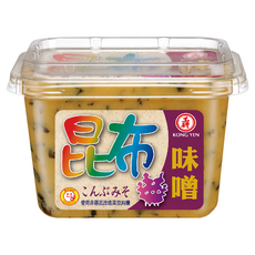 KONG YEN 工研 昆布味噌 非基因改造黃豆 香醇濃郁, 500g, 1盒