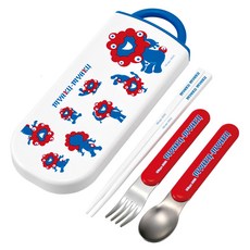 Skater AG抗菌3合1餐具組, 筷子 + 叉子 + 湯匙 + 筷盒, 2025年大阪萬博, 1套