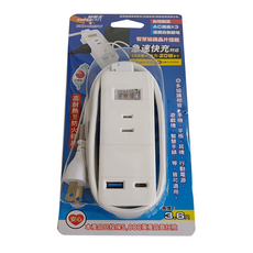 SUPERCELL 超電王 1切3座20W智慧快充延長線 SNB-U213W, 1.1m, 白色, 1個