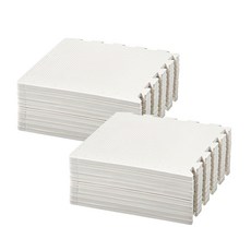 comet 寵物巧拼地墊, 20片, 白色