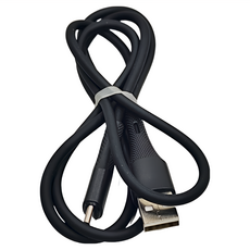 TOTU 拓途 Type-C快充傳輸線 液態矽膠 膚感系列 1M, 黑色, 1條