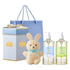 Fees BEBE 幸福新生彌月禮盒 兔兔藍, 1組