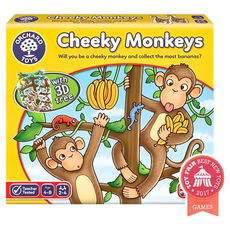 ORCHARD TOYS 幼兒桌遊 3D立體樹, 頑皮小猴 Cheeky Monkeys Game, 1盒