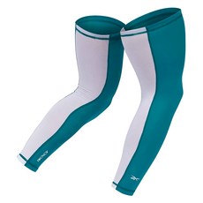 Reebok 銳步 溫控修復訓練腿套, 湖水綠, 1雙