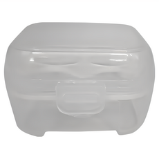 戶外露營便攜防震透明雞蛋收納盒 - 四格 PP材質, 10.5 x 10.5 x 6.5cm, 1個