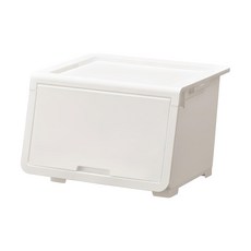 JEJ ASTAGE Lockin Pod 樂收納安全鎖掀蓋整理箱 M號 45 x 43.1 x 31cm 1.38kg, 消光白, 1個
