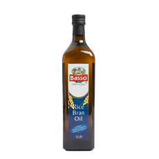 Basso 巴碩 義大利玄米油 非基改稻米製作 富含γ-穀維素與植物固醇, 1L, 1瓶