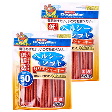 DoggyMan 多格漫 犬用健康低脂軟雞肉條, 雞肉, 420g, 2包