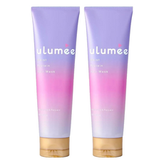 ulumee 胺基酸保濕修復髮膜 西洋梨x茉莉玫瑰香氛 2大修復蛋白質, 100g, 2條