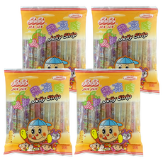 晶晶 果凍條 Jelly Strip 綜合口味, 470g, 4袋