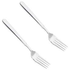 Axis 艾克思 316不鏽鋼餐具叉子 醫療鋼材質 SGS國際認證 鏡面拋光設計 加厚手柄, 2支