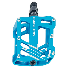 VIVIMAX EAGLE 85 鉻鉬鋼軸心 自行車腳踏板 CNC高強度鋁合金材質 IGUS德國自潤軸承, 藍色, 1個