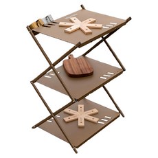 Mountainhiker 山之客 多變置物架 SZK786, 卡其色, 1個, 3個