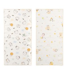 奇哥 Chic a Bon 天絲紗布澡巾, 比得兔, 2條