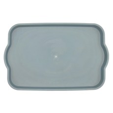 MIKA HOUSE 橘之屋 雙耳收納箱 小 (附蓋) Set 2個 PP塑料, 27.5 x 18 x 10.5cm, 龍膽綠, 1組