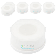 THE LOEL 抗菌無維他命C水龍頭濾芯, 6入裝, 韓國製造, 濾芯-PP, 42 x 22cm, 白色