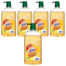 白蘭 活力鮮柚洗碗精, 1kg, 5瓶