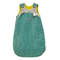 Moulin Roty 帕奇藍貓防踢被 70cm, 適用年齡: 10個月以上, 法國原創設計, 藍