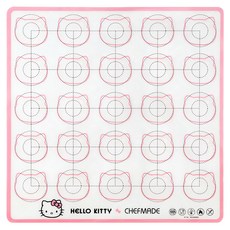Kitty 馬卡龍矽膠墊 15" x 23", 27 x 27cm, 1個