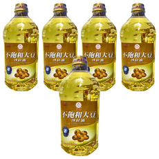 福壽實業 不飽和大豆沙拉油 高穩定性 耐高溫 少油煙 純素適用 FSSC 22000、ISO 22000及HACCP國際食品安全管理系統驗證, 2L, 5桶