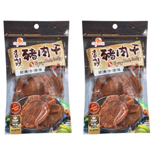 Chiao-E 巧益 香辣豬肉干, 2包, 100g
