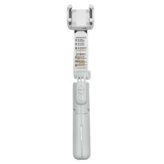 3ZeBra 補光折疊穩定器 鋁合金材質 最長拉伸72cm 帶三腳架, 白色, 1個, MINi