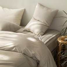 Maatila Save M2系列 防蟎被套 燕麥色 1入, SS 160 x 210cm