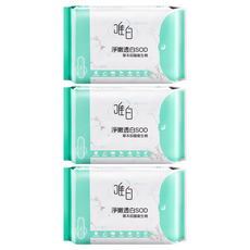 Vichy's Diary 唯白 SOD草本抑菌衛生棉 淨嫩透白 涼感舒適 長效抑菌, 夜用加長型, 6片, 3包