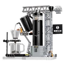 PANTASy 拼奇 咖啡工坊 泰摩工坊聯名款 收藏積木, 1個, 混和顏色