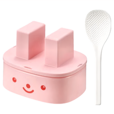 SALUS 佐藤金屬 兔子飯糰定型器, 粉色, 1組