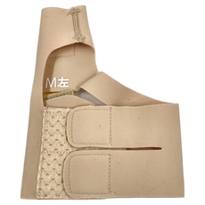 XA 隱形款機能拇指護腕固定帶 適用於腕部固定支撐 適用於左右手 膚色 魔鬼氈可調節固定力度, M, 1個