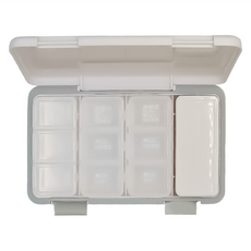 Imakara 7日分裝切藥盒 附蓋, 1個