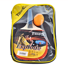 SUCCESS 成功 正手柄五夾反膠桌拍 (學校級), 101-1, 1個