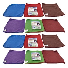 盈潔 迅潔高纖雙色清潔巾 12入, 小( 30 x 30cm), 1組