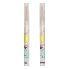 FLORTTE 花洛莉亞 我愛我小姐系列 臥蠶眼影筆 0.2g, #01real椰椰, 2瓶