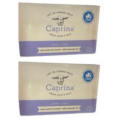 CANUS 肯拿士 Caprina 新鮮山羊奶皂 薰衣草, 141g, 2個