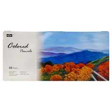 MONA 蒙納 油性色鉛筆, 48色, 1盒