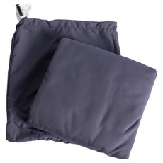 QIDINA 韓式素色便攜保潔墊睡袋 附收納袋 單人加大(215 x 80cm), 1個, 深灰色