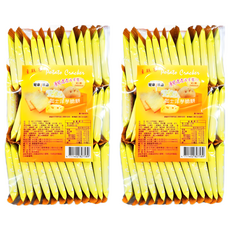 HEALTH DAILY 健康日誌 起士洋芋脆餅 (量販包), 濃濃洋芋香和起士美味加倍, 薄脆薯片爽口好滋味, 408g, 2組