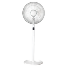 AIRMATE 艾美特 16吋DC直流馬達遙控立地電扇 FS40M182R, 12段風量, 8小時定時, AI智能模式, 五片花瓣扇葉