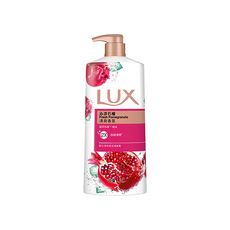 LUX 麗仕 清爽香氛沐浴乳 沁涼石榴 2X清爽, 1L, 1瓶