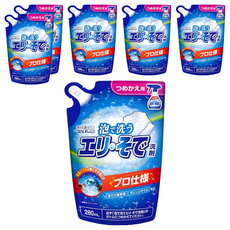 WELCO 強力酵素分解領口袖口專用泡沫去汙劑補充包, 280ml, 6個