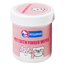 寵物潔牙指套, 50片, 1罐