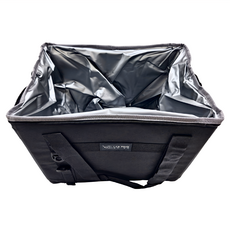 ICAPING 牛津布保冷袋, 黑色 尺寸40x28x35cm, 40L