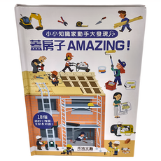 禾流 蓋房子AMAZING！小小知識家動手大發現, 18個遊戲小機關互動長知識，適合4歲以上兒童